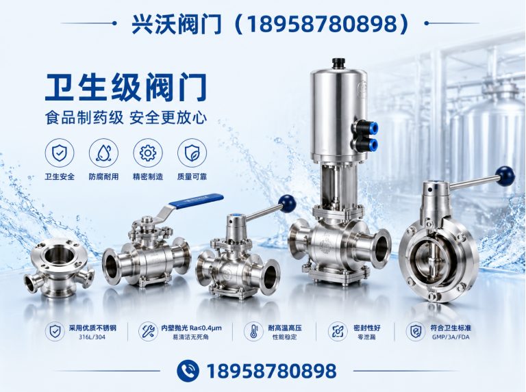 永嘉县卫生级球阀展示图